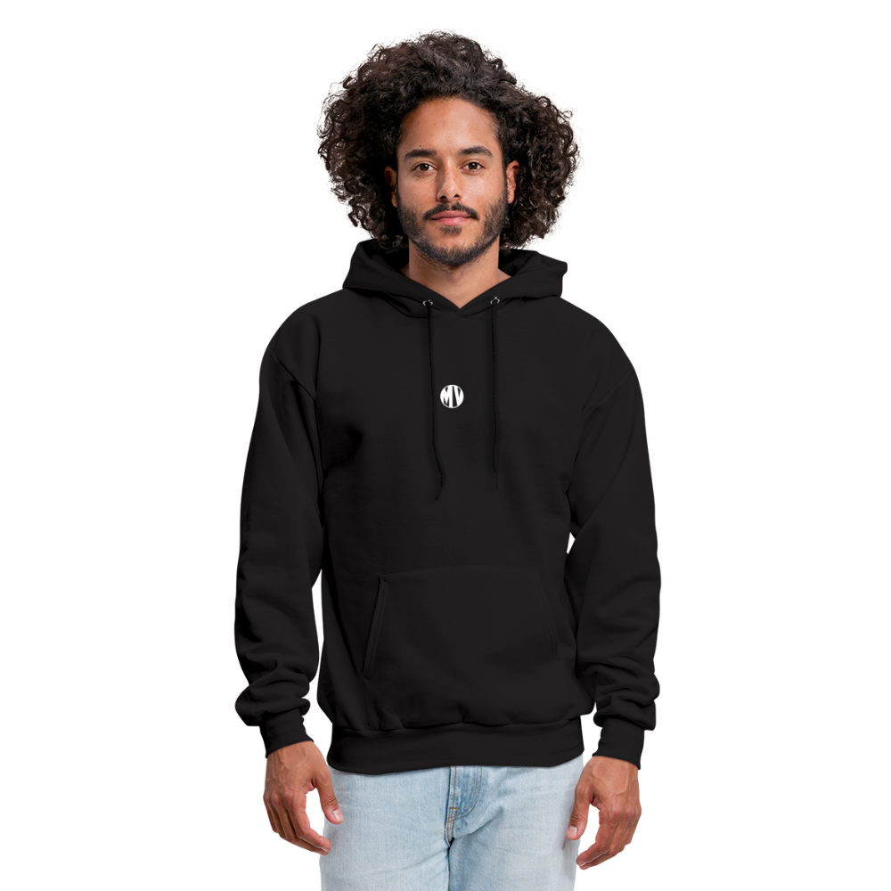 Men's Motivational Hoodie Hoodie - black