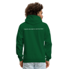 Men's Motivational Hoodie Hoodie - forest green