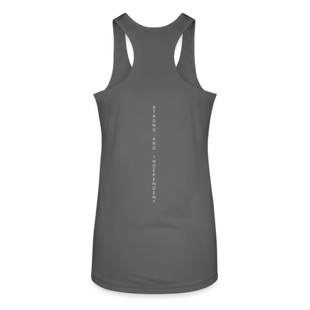 Women’s Empowerment Dr-Fit Tank Top - charcoal