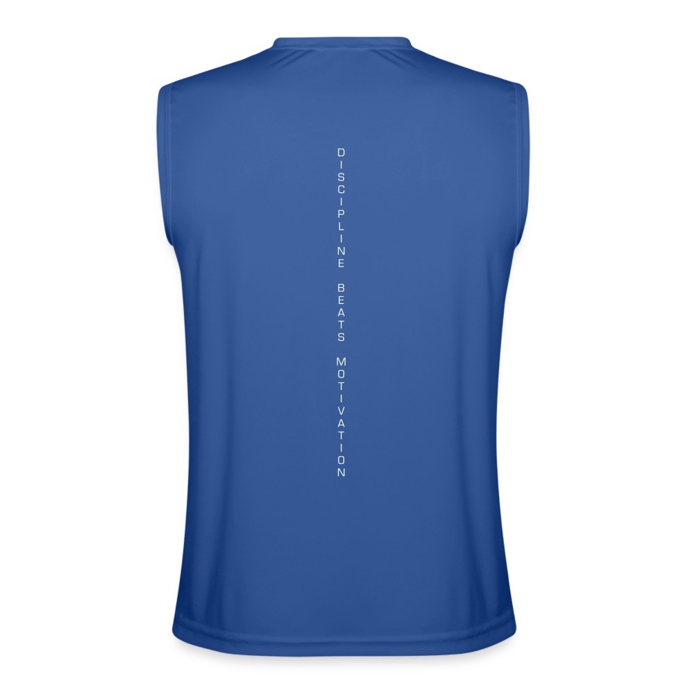 Men’s Performance Sleeveless Shirt - royal blue