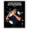 Drake Paint Splash Icon Framed Poster