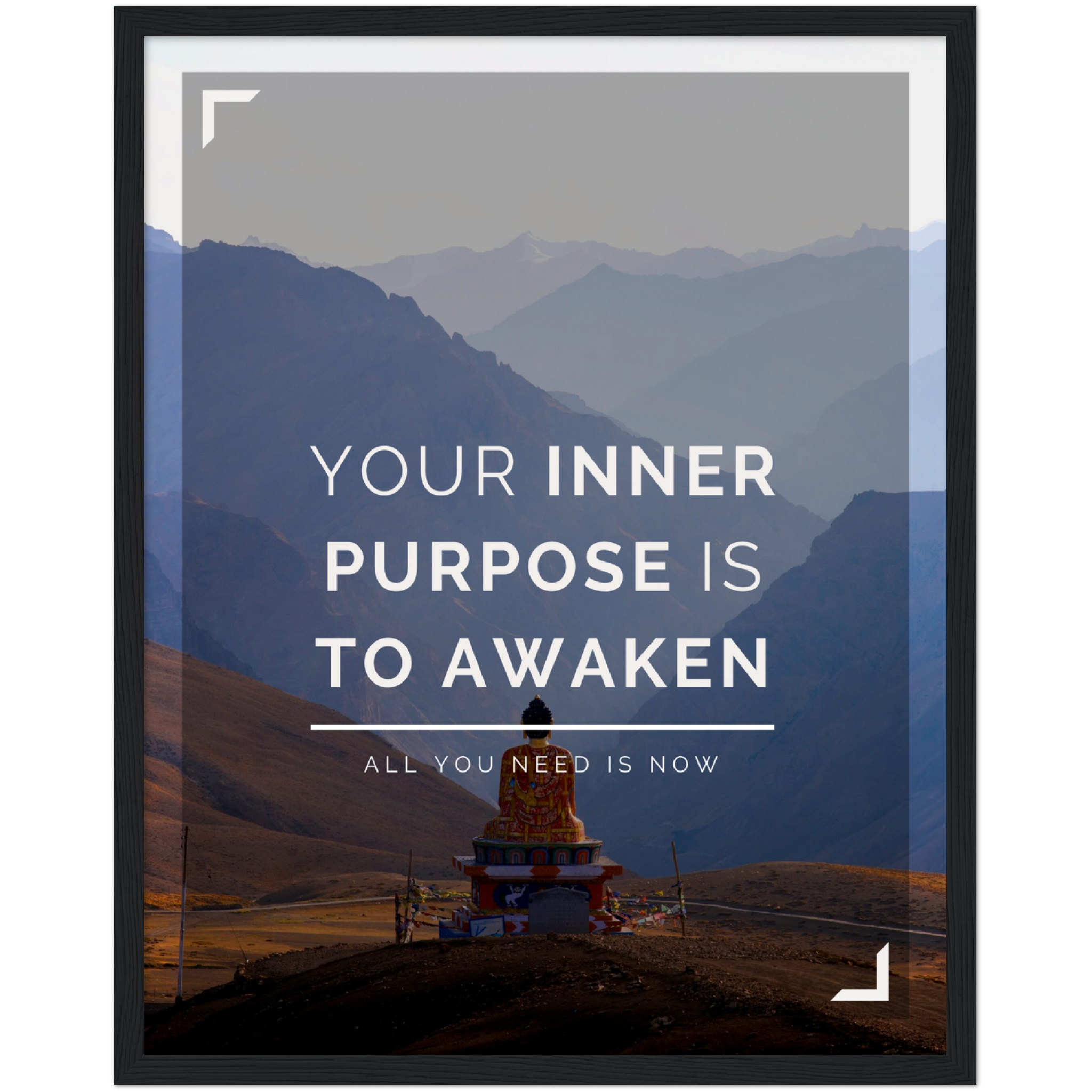 Inner Purpose Framed Poster