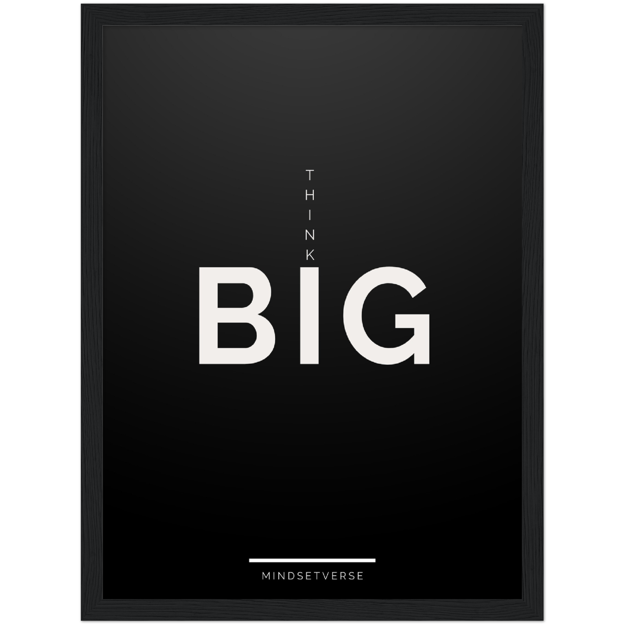 Think Big Framed Poster