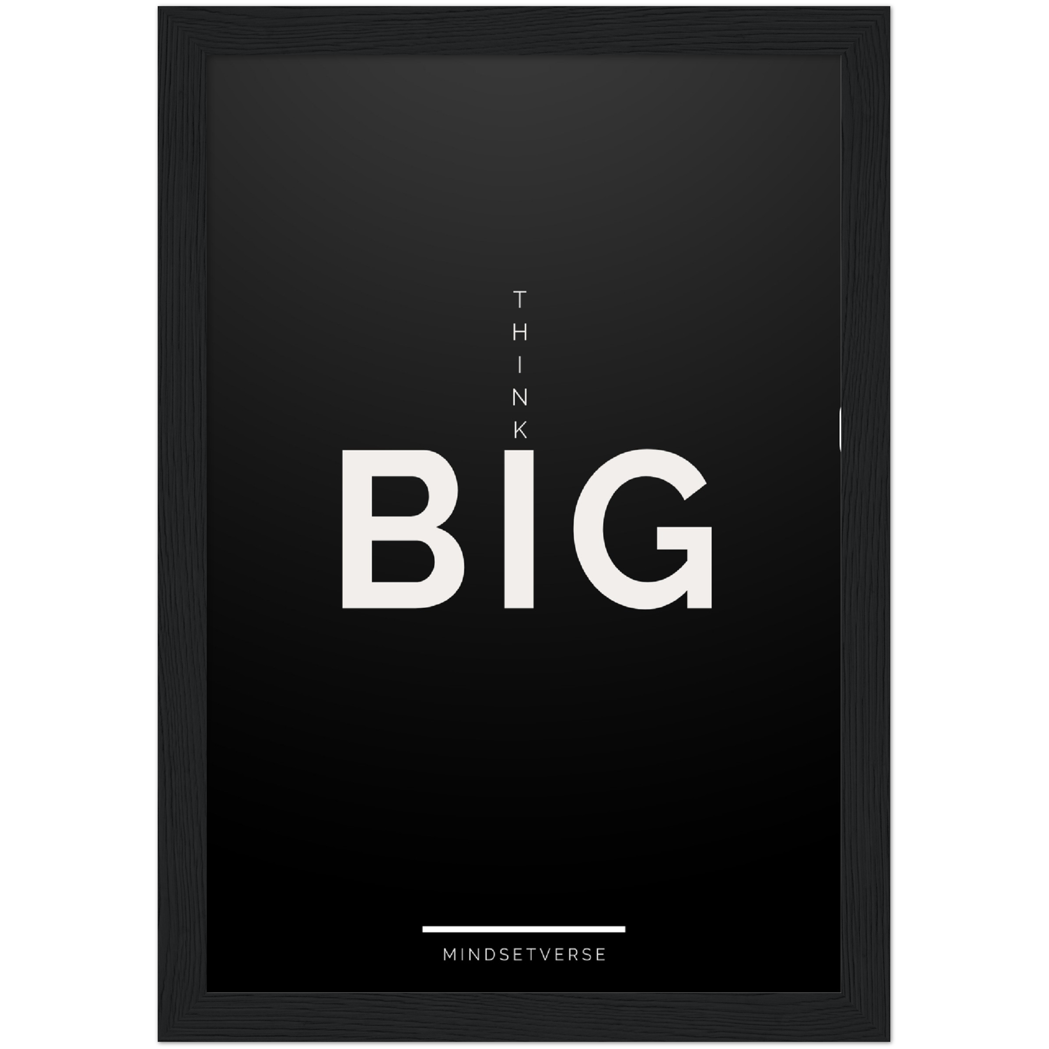 Think Big Framed Poster