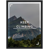 Keep Climbing Framed Poster