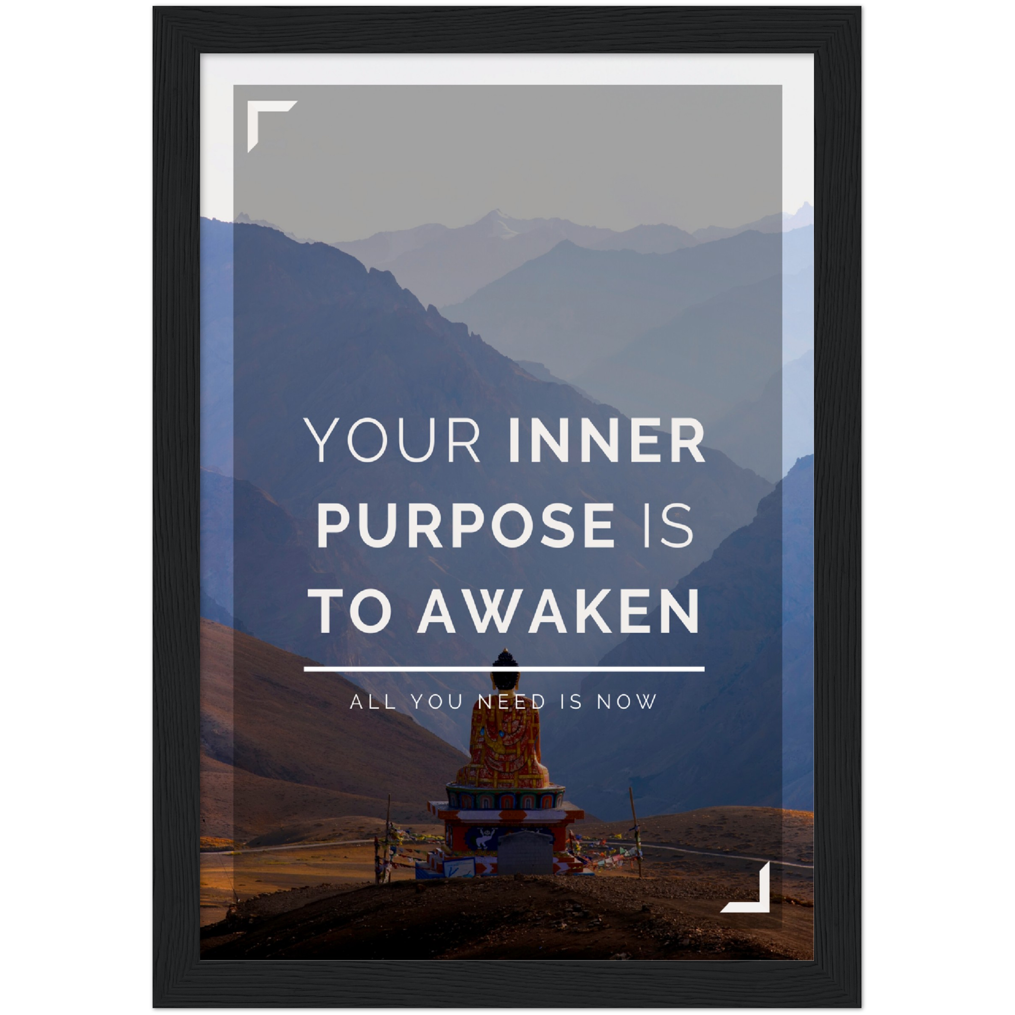 Inner Purpose Framed Poster