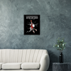 Michael Jordan Mindset Icon Framed Poster - Paint Splash