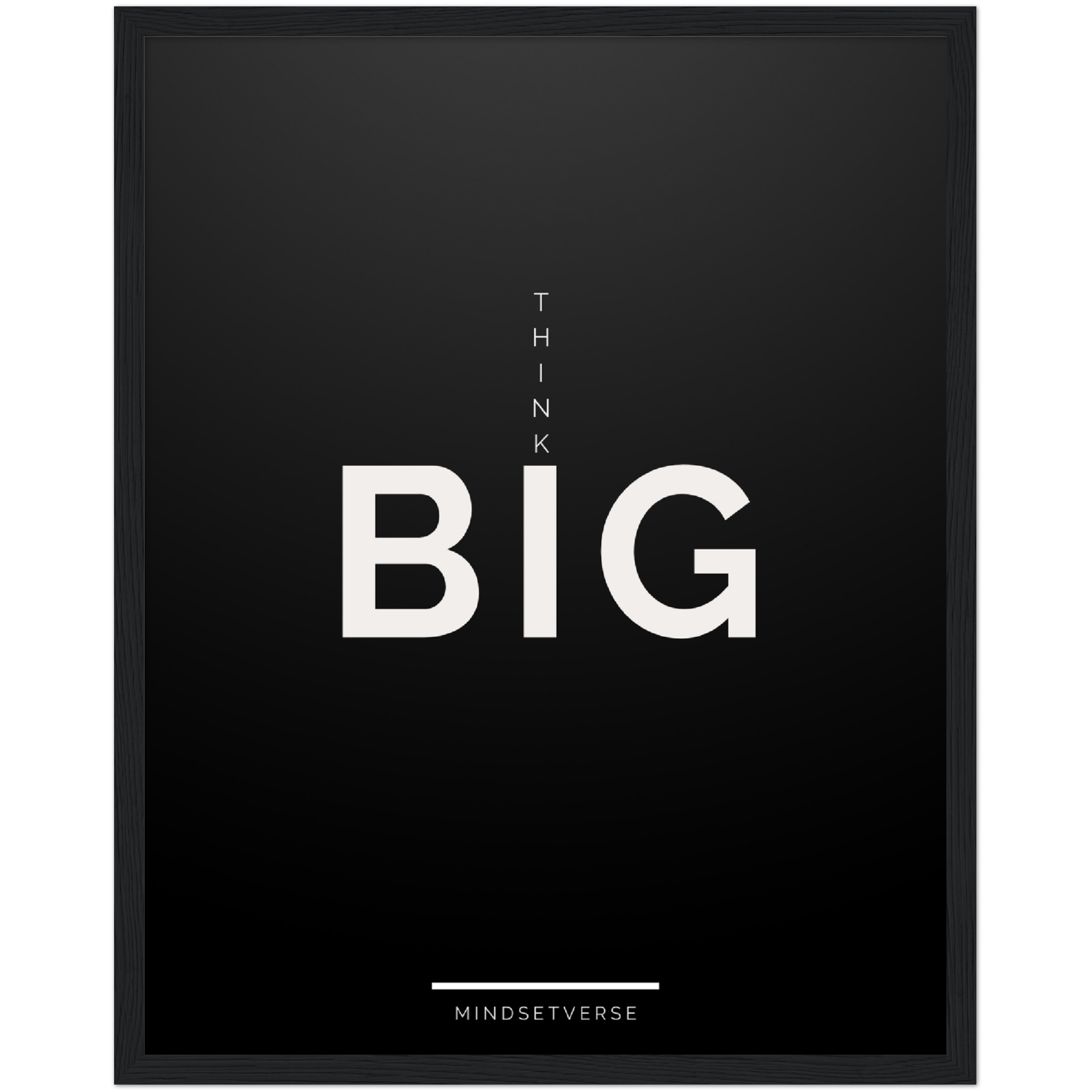 Think Big Framed Poster