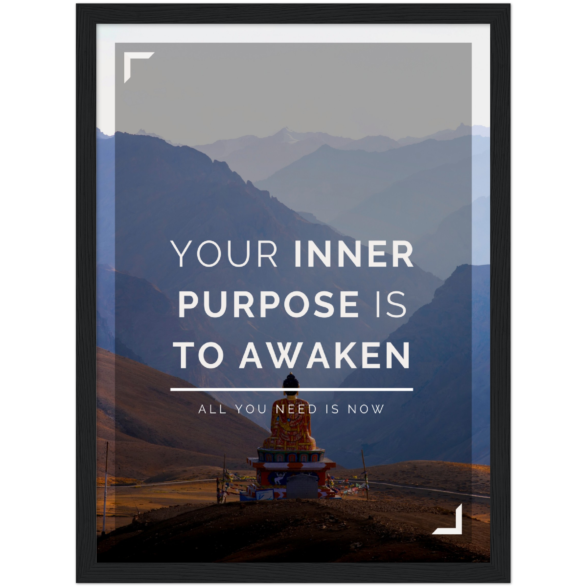 Inner Purpose Framed Poster