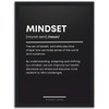 Mindset Definition Framed Poster