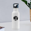 Mindsetverse Inspiration Water Bottle - White - white