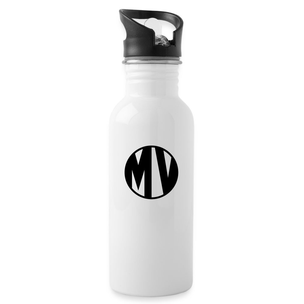 Mindsetverse Inspiration Water Bottle - White - white